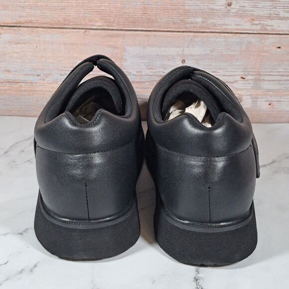 Propet Pedwalker MPED3 Black Smooth Slipon Shoes Hook & Loop Mens Size 10 (VGC) - Picture 4 of 9